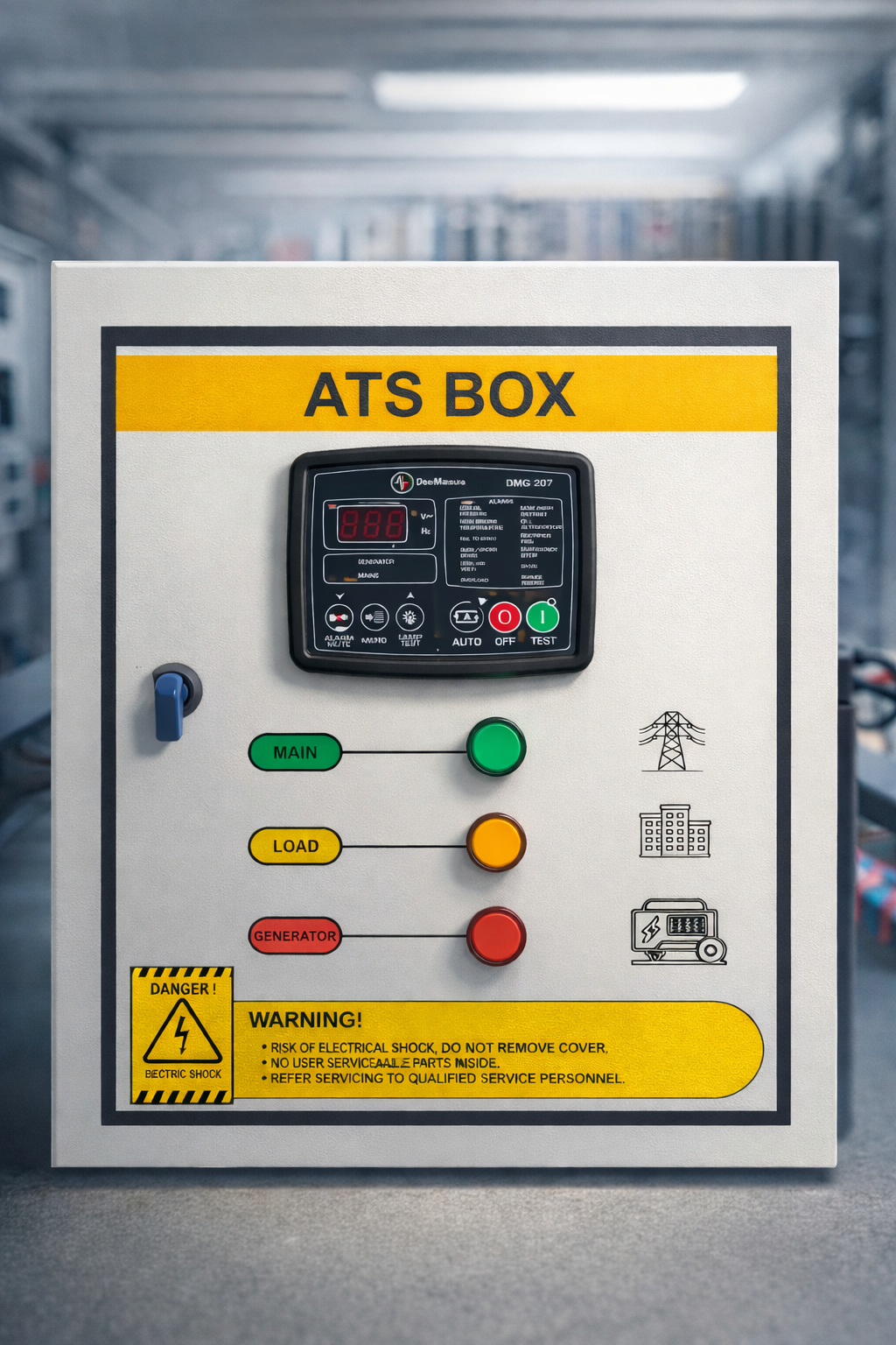 تابلو برق چنج اور ATS اتوماتیک 32 آمپر